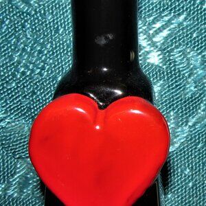 Burton "Boundless Love" Valentine Vase Great Shape